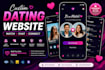 build a custom dating website with chat and matchmaking