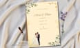 design a beautiful wedding invitation