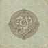 design vintage love shape logo