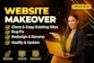 copy clone redesign, revamp and modify any website