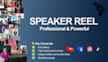 do professional speaker reel