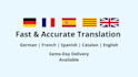 translate your content fast and accurately, multilingual