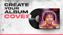 create your music album cover design