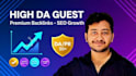 provide high quality seo guest post backlink service