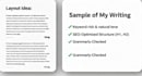 write SEO optimize blog post and articles