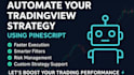 automate tradingview pinescript strategy using pinescript