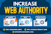 increase ahrefs domain rating DR moz da tf using  SEO backlinks