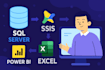 daré clases básicas de sql server, excel, power bi y ssis paso a paso