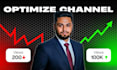 create and optimize your youtube channel