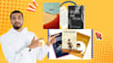 design books cover page and create