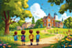 do cute children book cover, children book design