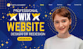 build professional fast loading wix business website design wix website redesign