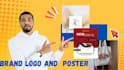 design logo and poster for brands