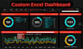 create a custom excel dashboard tailored to your unique business needs