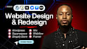 design a stunning website using wordpress, shopify, wix, webflow, or squarespace