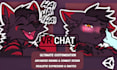 create 3d furry model, vrchat avatar, vtuber model for PC or quest