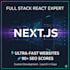 develop your nextjs react web app with max SEO performance