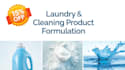develop formulation for laundry, detergent, soap and cleaning products