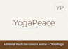 cover youtube, avatar minimal, su misura per te