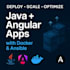 deploy scale and optimize java angular applications using docker and ansible