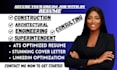 write consulting, engineering, architectural, construction resume writing