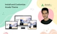 setup and customization wordpress avada theme