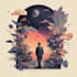 create surrealism illustration design