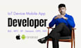 build ios android mobile apps for iot devices, ble, nfc, wifi, esp32, mqtt