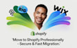migrate your bigcommerce, squarespace, or wix store to shopify