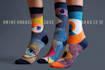 design modern and unique custom socks