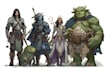 draw your dnd group party illustration