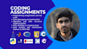 do coding assignment in r java rust python c scala lua rust go javascript matlab