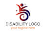 design specially modern, disabilities logo design