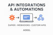 build API integrations with zapier and webhooks