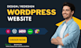 create or redesign wordpress blog website as a wordpress developer