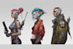 design fantasy and cyberpunk character