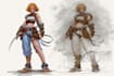 draw 2d game character or 2d game character