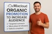 do mixcloud organic promotion to increase audience