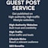 provide high da guest posts, building permanent links
