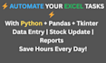 automate your excel tasks using python and pandas