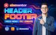 design fix wordpress header, footer, mega menu with elementor in 24 hrs