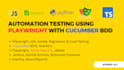 do QA automation using playwright, typescript