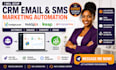 setup gohighlevel hubspot keap engagebay CRM email SMS marketing automation