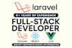 be full stack web developer laravel, react, vue js expert API web app developmet