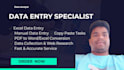 perform accurate, high quality data entry