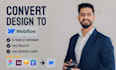 design, develop webflow framer website, figma to webflow, webflow developer