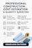 do a detailed cost estimation boq and material takeoff for construction project