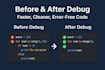 fix bugs and optimise your python or javascript code