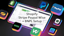 shopify payment gateway integration stripe, paypal, wise shopify balance