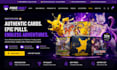 design pokemon shopify store trading card website pokemon website tcg website